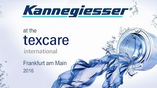 Kannegiesser at the Texcare 2016 Messe Frankfurt [upl. by Euqilegna]