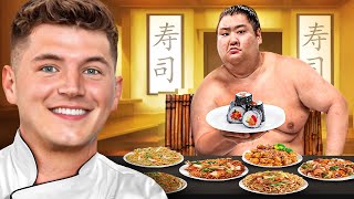 Cooking For The World’s Heaviest Sumo Wrestler 600 LBS [upl. by Nochur]