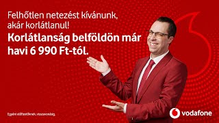 Netezz akár korlátlanul a Vodafone mobilhálózatán [upl. by Nahtanoy]