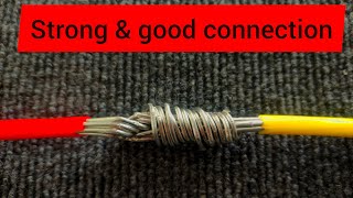 How to connect electric aluminium wires Without toolsBe sure to see [upl. by Slerahc936]