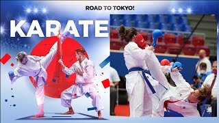 Karate Olympic Qualification Tournament  FINALS  Day 2  WORLD KARATE FEDERATION [upl. by Naimed310]