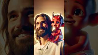 Jesus and the Devil Make Trouble edit shorts fe jesus davil [upl. by Rrats]