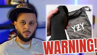 WARNING Kanyes New Yeezy Pods Sizing Is Crazy [upl. by Anialed]