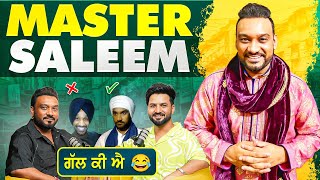 MASTER SALEEM on Stage Incident Trolls Controversies Music journey  The Aman Aujla Show [upl. by Elleb]