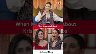 When Kareena Kapoor Teased Karisma About Her Kanjoosi 😂shortsquot [upl. by Ardnuasak]