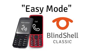 How To Turn On Simplified Mode Easy Mode  BlindShell Classic Tutorials [upl. by Abagael367]