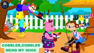 quotCobbler Cobbler Mend My Shoe 👞  Fun Kids Rhyme  SmartLearn Kids TVquot [upl. by Ellenahc]