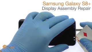 Samsung Galaxy S8 Display Assembly Repair Guide  Fixezcom [upl. by Anaek991]