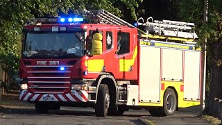 RETAINED Alsager Pump Turnout  Cheshire Fire And Rescue Service [upl. by Granlund]