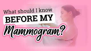 What to know before your Mammogram Exam Prep  NJ Imaging Network [upl. by Airec]