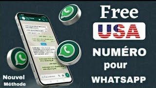 COMMENT OBTENIR UN NUMÉRO VIRTUEL GRATUIT POUR WHATSAPP [upl. by Nosreme]