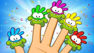 Om Nom SuperNoms Finger Family Song for Babies  HooplaKidz [upl. by Dumas]