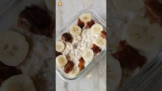 healthybreakfast এ আজ overnight soaked oats with fruits breakfast breakfastideas whatieatinaday [upl. by Alyce]