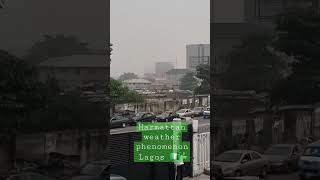 Harmattan weather in Lagos Nigeria shorts weather lagos hot [upl. by Lynnet665]