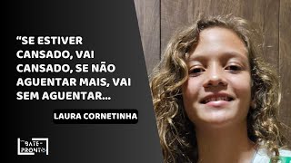 DE ARREPIAR Laura CORNETINHA manda RECADO para os jogadores do ATLÉTICO antes da FINAL da LIBERTA [upl. by Rehpinnej613]