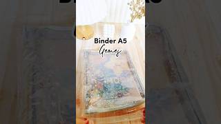 Unboxing Binder A5 bindera5 bindera5lucu bindera5transparan bindera5sleting diybindermewarnai [upl. by Neron]