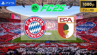 FC 25  Bayern Munich vs Augsburg  Bundesliga 2425  PS5 [upl. by Barnabe]