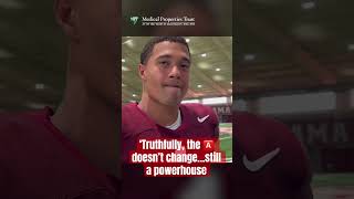 USC transfer Domani Jackson on why he stayed at Alabama even after Nick Saban retired 🐘🏈 RollTide [upl. by Herr]