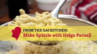 Make Spaetzle with Helga [upl. by Wenoa]