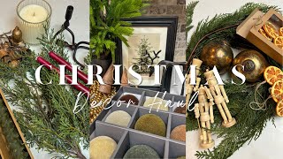 Christmas Decor Haul 2024  McGee amp Co Afloral Target Hobby Lobby  New amp Old Must Haves [upl. by Bremser317]