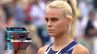 Yuliya Levchenko High Jump  Eugene USA 2021 [upl. by Constantin]