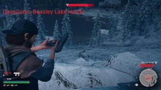 DAYS GONE Beasley Lake Horde [upl. by Tullusus36]