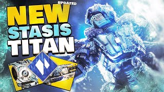 UPDATED STASIS TITAN BUILD SHATTERS ALL ENEMIES NEW HOARFROST BUILD  Destiny 2 The Final Shape [upl. by Daggett]