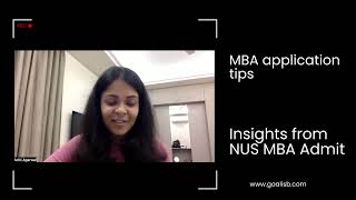 GET INTO NUS MBA WITH THESE PROVEN TIPS [upl. by Eilema]