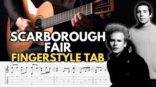 Try this Scarborough Fair Fingerstyle Tab  Simon amp Garfunkel [upl. by Retluoc307]