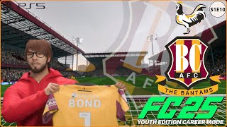 Bjarnason on Fire  FC 25 Career Mode  Youth Edition  Bradford City  S1EP10 [upl. by Dincolo]