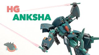 High Grade Anksha Gundam Unicorn Review [upl. by Ranilopa]