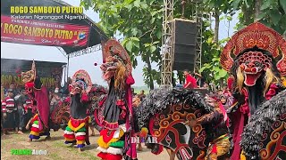 Nyadran Kaloran 2022 Jaranan Rogo Samboyo Putro Rampak Barong [upl. by Jairia]