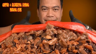 CHAMPENI  KALDERETANG KAMBING  MUKBANG ASMR [upl. by Eiramnaej]