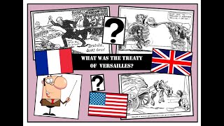 GCSE History What was the Treaty of Versailles Original footage [upl. by Akino354]