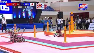 Final Match  Hong Kong  JapanW ABU Robocon 2023 [upl. by Ashil52]