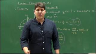 Linhas Trigonométricas – Tangente  Aula 15 [upl. by Kovacev]