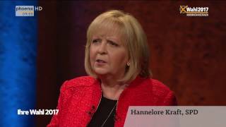 TVDuell zwischen Hannelore Kraft und Armin Laschet zur NRWLandtagswahl am 020517 [upl. by Kus]