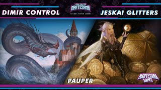 MTG PAUPER  Dimir Control vs Jeskai Glitters  LPMartesana [upl. by Kciredec]