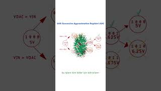 SAR ADC saradc adc elektronik [upl. by Clarkin]