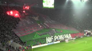 Śląsk  Legia oprawy WKSu i Legii  2052013 [upl. by Ardnued840]