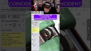 SolidWorks Assembly TIME SAVER  copy with mates bolts nuts screws hardware stack [upl. by Emmie]