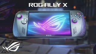 ROG Ally X  playALLYourgames  ROG [upl. by Stoneman887]