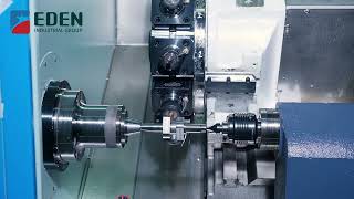 High Speed CNC Lathe with Y axis2 [upl. by Gwyneth]