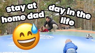 STAY AT HOME DAD  DAY IN THE LIFE  CHANNON ROSE VLOGS [upl. by Siryt]