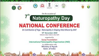 quotLIVE 7th Naturopathy Day  National Conferencequot  Dr BRC  National Health [upl. by Latsyk]