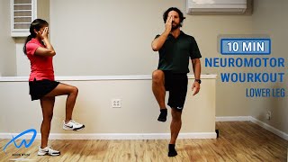 12minute Balance and Coordination Workout Lower body Strength amp Stability Neuromotor Exercise [upl. by Nolahc]