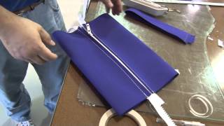 Sewing Zippers 103  Rip Zipper Approach [upl. by Blossom]