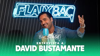 Entrevista a David Bustamante  Entrevista Bacstage [upl. by Ahsahtan]