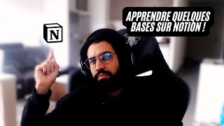 Apprendre quelques bases sur Notion [upl. by Nodnart]