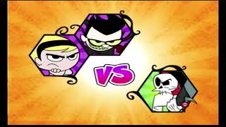 Grim adventures of Billy and Mandy  Mandy amp Nergal Jr Team Mandy vs Grim gameplay [upl. by Cowles]